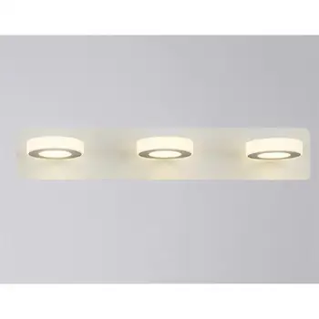 

15W Acrylic Round Mirror Light Led Bathroom Wall Lamp Mirror Glass Waterproof Anti-Fog Brief Modern Bath Wall Sconces Light