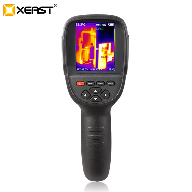 

HT-18 Handheld IR Digital Thermal Imager Detector Camera Infrared Temperature Heat with storage match Seek/FLIR Thermal