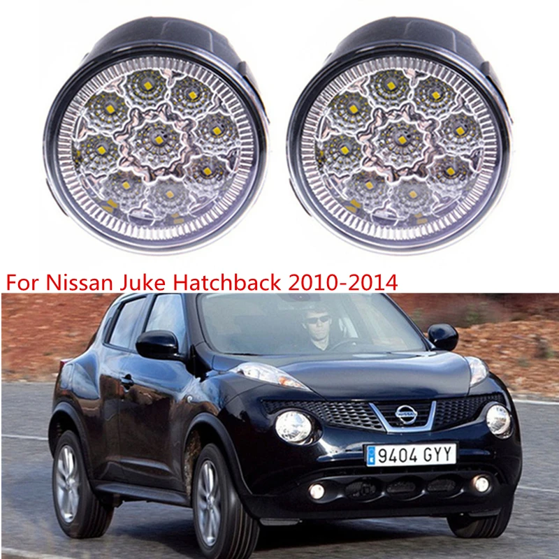 For Nissan Juke Hatchback 2010-2014 High Brightness Led Fog Lights 12W 900LM Lamp Assembly 2Pcs | Автомобили и мотоциклы