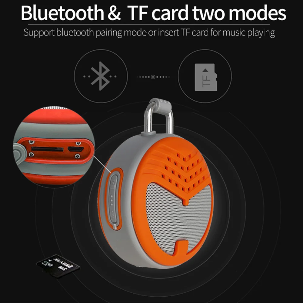Беспроводные, небольшие, Bluetooth динамик стерео портативный динамик s сабвуфер Bluetooth 4,1 Поддержка TF карта внешний динамик