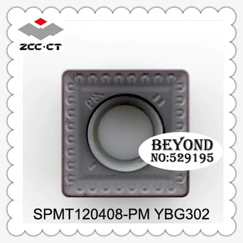 

ZCC CT SPMT120408-PM YBG302 SPMT 120408 10pcs Original ZCCCT Inserts Turning Tool Carbide Inserts Lathe Tools CNC Cutter