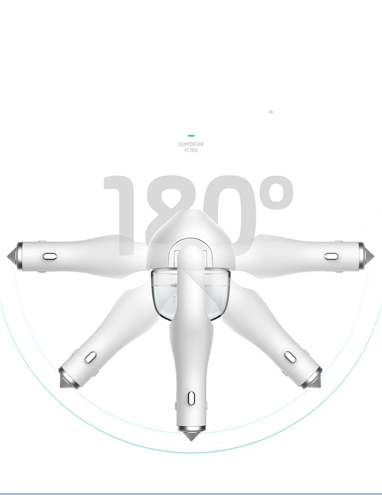 New Xiaomi Deerma Car Aroma Humidifier Mist Mini Portable Essential Oil Diffuser Aromatherapy Air Purifier for Car High quality (27)