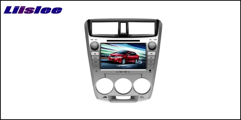 For Honda City 1.5L 2008~2017 LiisLee Car Multimedia TV DVD GPS Audio Hi-Fi Radio Original Style Navigation 2