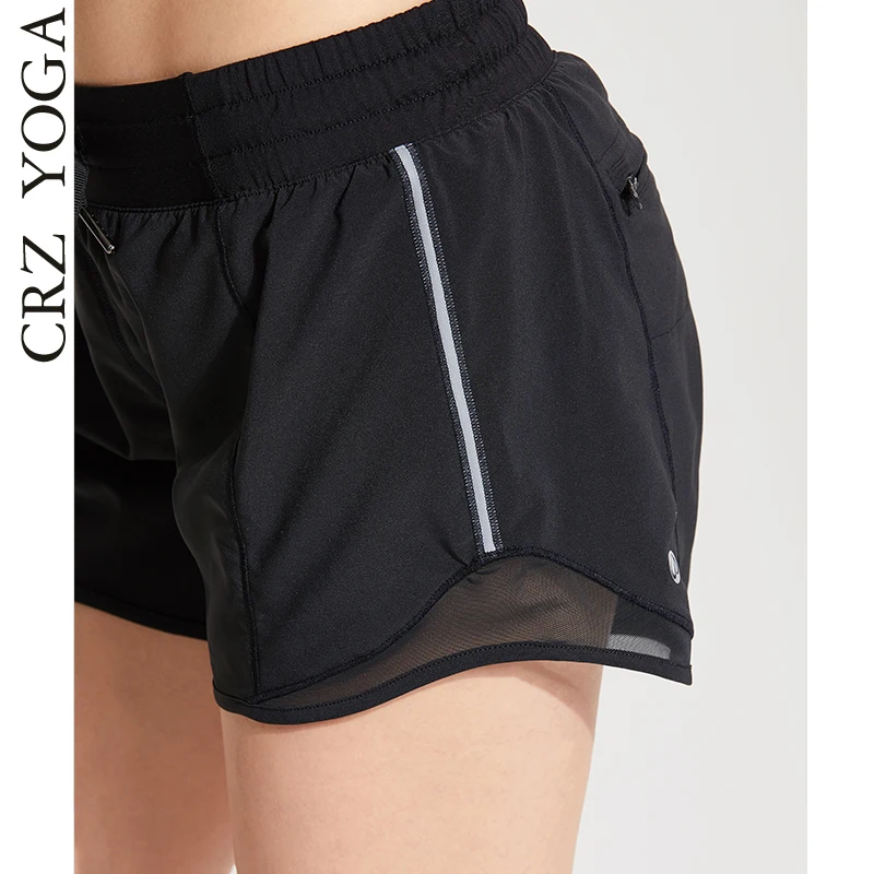 

CRZ YOGA Women's Drawstring Waist Fitness Athletic Shorts with Pocket