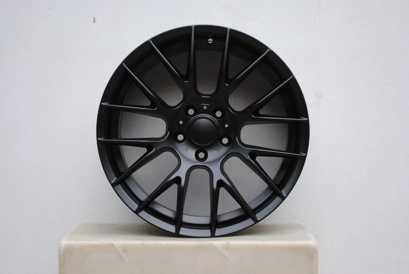 19 Satin Black M3 Gts Style Rims Wheels Staggered Fits Bmw 5 Series 11 528 W725 Fit Fit Stylefit Bmw Aliexpress