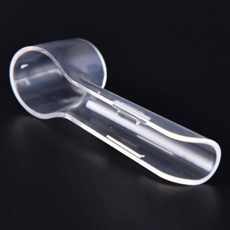 4pcs Transparent Toothbrush Cover For Oral B Electric Toothbrush Head Travel Dustproof Keep Clean Braun Protective 4pcs Transparent Toothbrush Cover For Oral B Electric Toothbrush Head Travel Dustproof Keep Clean Braun Protective