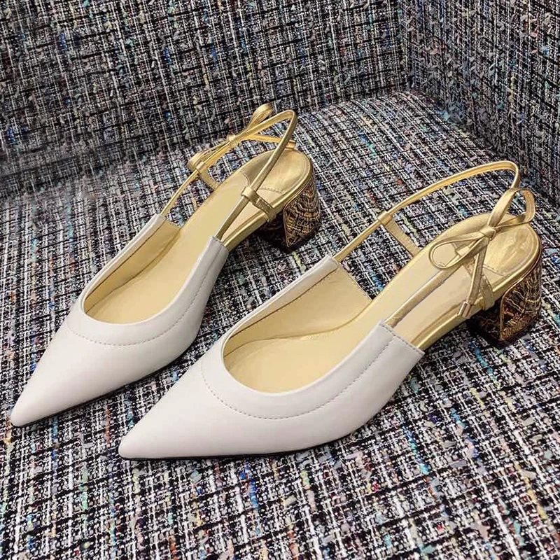 

Woman Pumps Shoes Quality 2019 Women Pumps Shoes Vintage Chunky Heels Pumps for Women