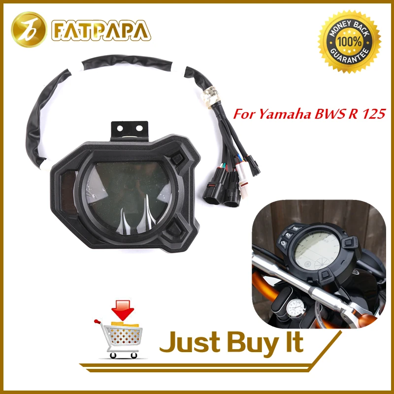 

Free Shipping Motorcycle Accessories ABS Plastic Headlamp with Fan Headlamp For Yamaha BWS X 125