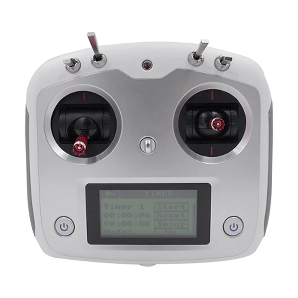 GY OMESHIN Flysky FS-I6S 2,4G 10Ch RC передатчик с приемником IA6B для защиты от помех аксессуары БПЛА - Цвет: GY