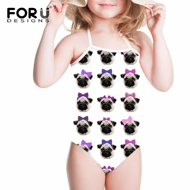 Best Price FORUDESIGNS One-piece Suits Swimsuit Kids Cute Pug Dog Printing Children Swimwear for Girls Swim Suit Monokini Beach Wear 2018 Best Price FORUDESIGNS One-piece Suits Swimsuit Kids Cute Pug Dog Printing Children Swimwear for Girls Swim Suit Monokini Beach Wear 2018
