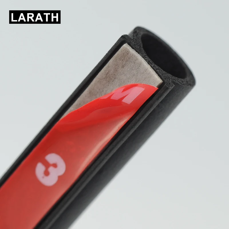 LARATH Big D Rubber Seal Car Sticker Genuine Adhesive car door rubber