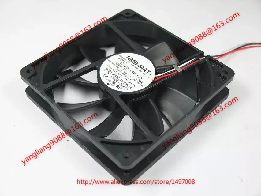 

NMB-MAT 4710KL-04W-B39 E00 DC 12V 0.36A 120x120x25 мм вентилятор охлаждения сервера