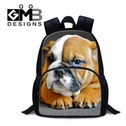 Милые животные собака 3D печать школьные рюкзаки для детского сада Девочки Маленькие Мальчики Mochilas прозрачные школьные сумки для детей Bookbags