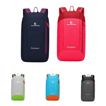 

Outdoor running Double Shoulder Backpack Large Capacity Nylon Portable Anti Scratch Bag Travel Climbing Sportswear Accessories