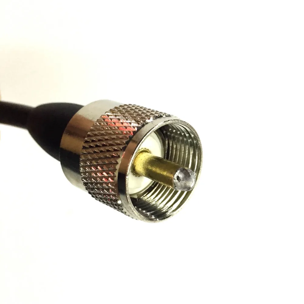 Black 9CM magnet & 5M feeder cable Mobile Radio Automotive Magnetic Antenna Base (2)