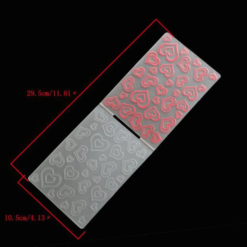 New Flower Plastic Embossing Folder For Scrapbooking DIY Paper Card Photo Album Plastic Template Stamp Card Making Decor