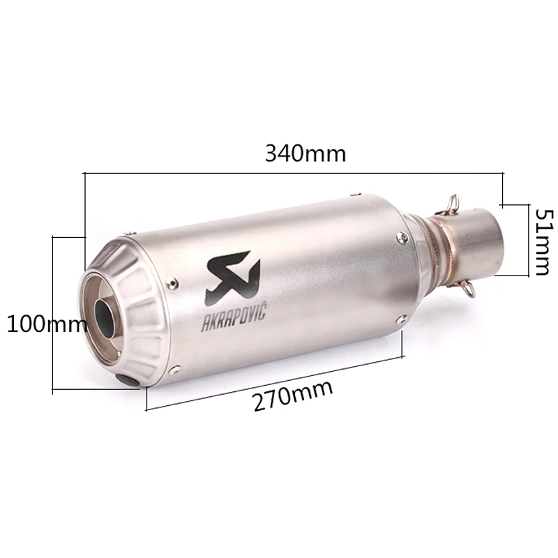 Universal yoshimura akrapovic de escape moto rcycle escapar moto con db asesino Silenciador para moto rcycle silenciador akrapovic moto