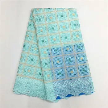 

Popular apparel African cotton lace fabric nice dry lace material for sewing dress FYC32(5yards/lot)