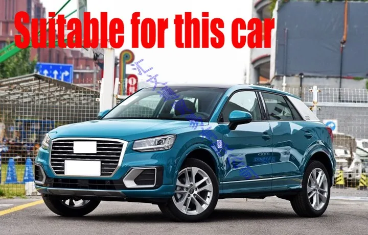 14 шт. накладки на решетку радиатора для AUDI Q2 2018 2019|Хромирование| |