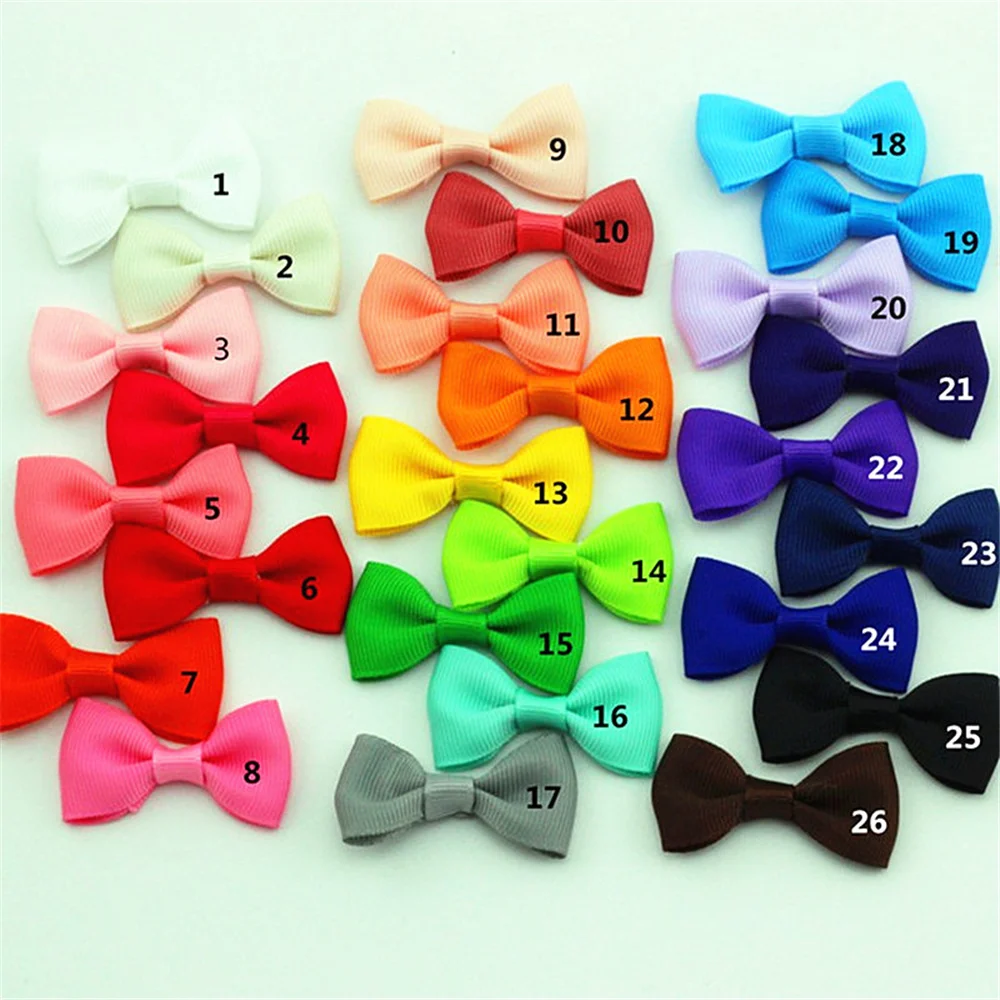 2-Little-Bebe-girl-hair-grosgrain-ribbon-Bow-Boy-Boutique-hairpins-girl-hair-accessories-Kids-Ribbon_