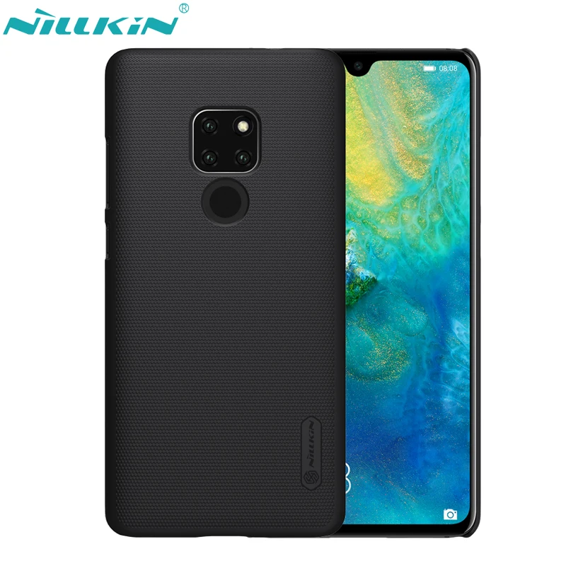 

6.53'' NILLKIN Phone Cases for Huawei Mate 20 Case Hard PC Protective Shell Frosted Back Cover & HD Screen Protector