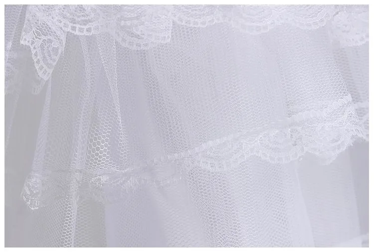 Jupon mariage 2019 Белый Черный пышные без кольца 3 слоя с кружевным краем для Короткие бальные платья тюль короткая юбка