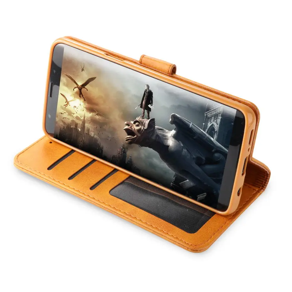 Flip Wallet Case For Samsung Galaxy A6 A7 A8 A9 J4 J6 2018 S6 S7 S8 S9 Edge S10 S10e Plus Note 9 8 A30 A50 A70 A80 Leather Case Flip Wallet Case For Samsung Galaxy A6 A7 A8 A9 J4 J6 2018 S6 S7 S8 S9 Edge S10 S10e Plus Note 9 8 A30 A50 A70 A80 Leather Case