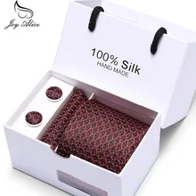 High-grade Gift Box Sets Necktie New Brand Men Ties Causal Jacquard Woven Ties for Men Handkerchief Cufflink Business Tie Set new brand men ties causal jacquard woven ties for men high grade gift box sets necktie handkerchief cufflink business tie set