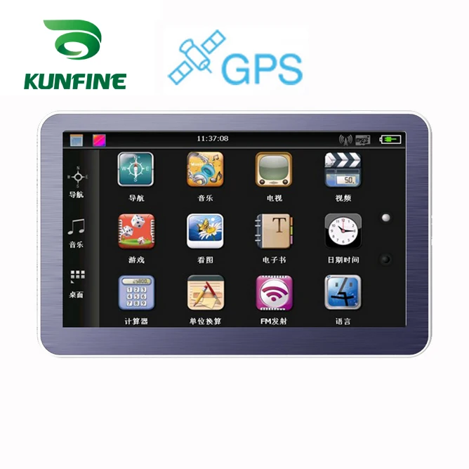 

4.3 Inch WinCE 6.0 Car GPS Navigation Radio 8GB 256M Truck Vehicle GPS Navigators Lorry Rear View Camera Screen Free Map Upgrade
