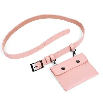 

2019 New Fashionable Women Girl Waist Phone Pouch Fanny Pack Belt Bag Travel Hip Bum Bags Mini Purse