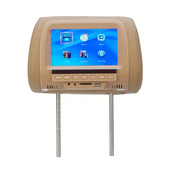

7 Inch Monitor Digital Screen Car Headrest Monitor MP5 Player Support USB FM