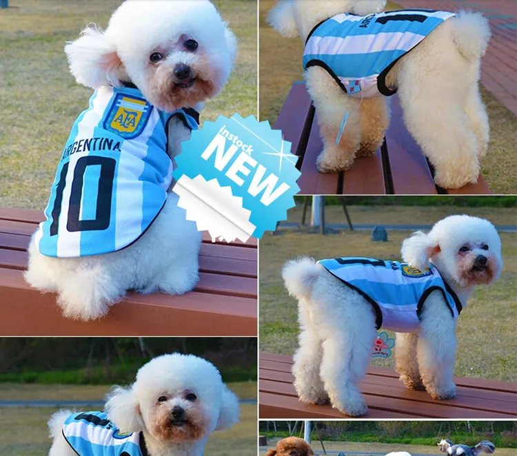 

New Sports dog clothes Yorkshire Chihuahua pet dog clothing Fashion Style dog shirt