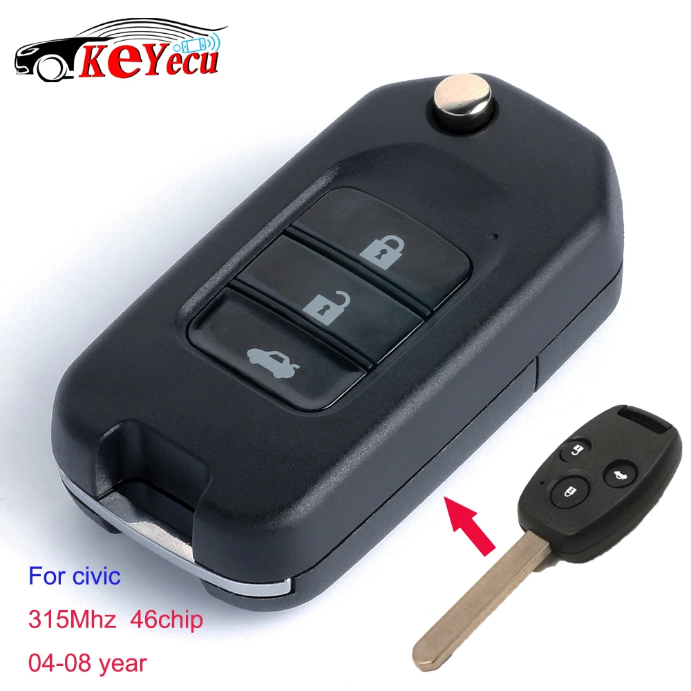 Honda Civic Key Fob Red Light