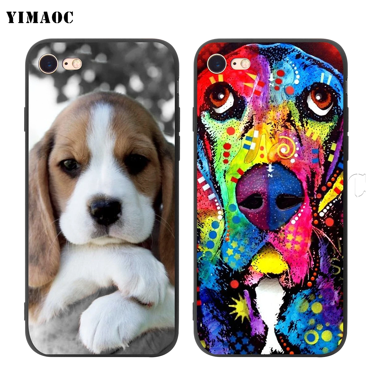 Силиконовый мягкий чехол YIMAOC Beagle Dog Для iPhone 11 Pro XS Max XR X 8 7 6 6S Plus 5 5S SE