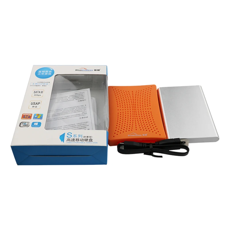 2.5 inch external hdd 320G500G750G1TB2TB sata USB3.0 hard drive with anti-shock rubber hdd enclosure disco duro  (10)