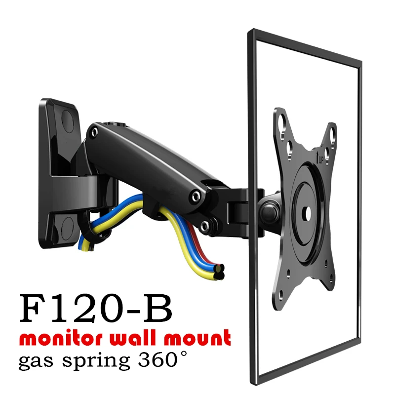 Gas Spring FULL motion LED ЖК-Монитор Настенное Крепление 14 17 19 21 22 23 24 26 27 - Цена: 