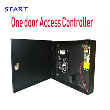 

ZK C3-100 Tcp/Ip Rfid Access Control System One door Security Access Controller with 12V5A back Up Battery function power unit