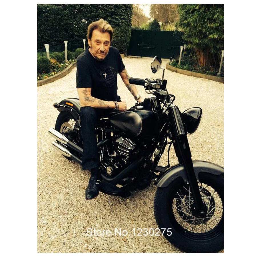 

Johnny Motorcycle Diamond Painting Cross Stitch Diy Square Drill Full Diamond Embroidery Kits Mosaic Arts Home Decor BG274
