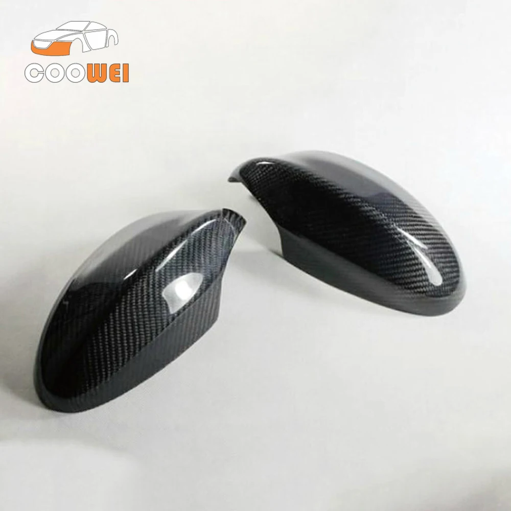 E90 Car styling Carbon Fiber Auto Side Mirror Covers for BMW 325i 328i