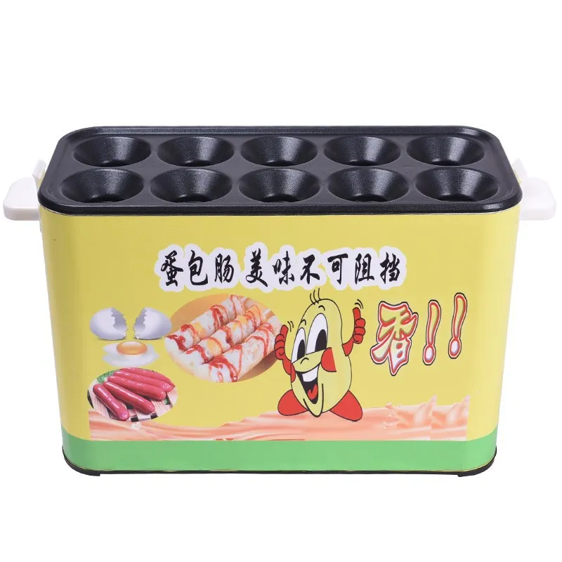 

Commercial baked Egg Sausage Maker Hot dogs baking Machine Omelet breakfast Eggs Roll Maker Omelette Master 110V 220V EU US