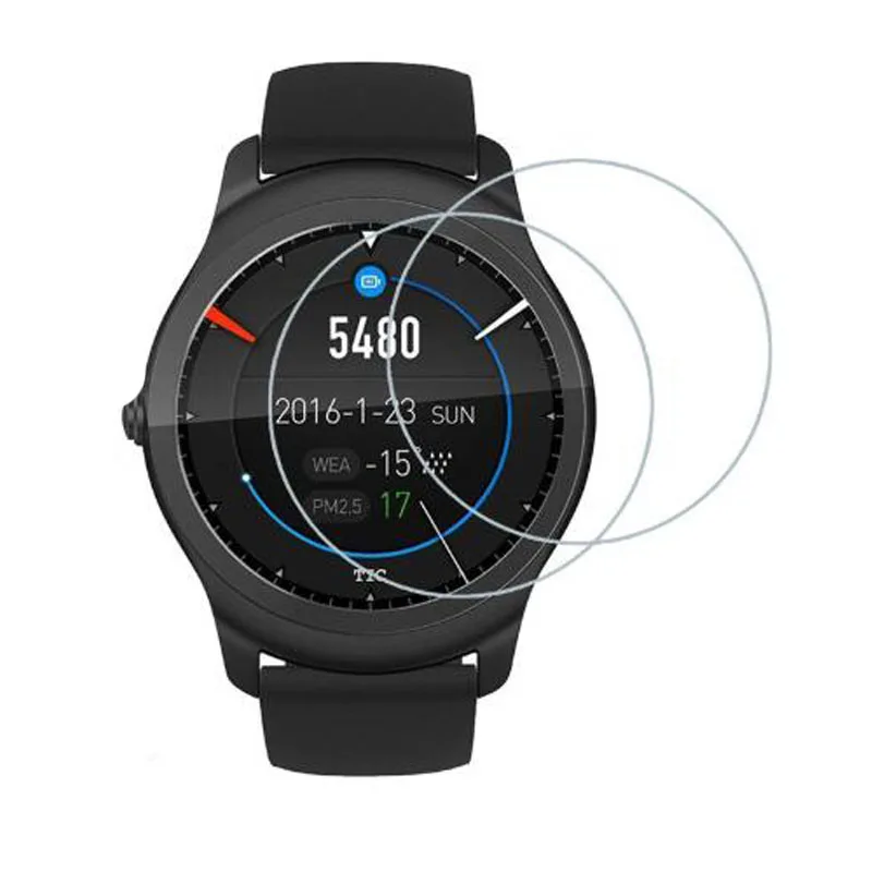 

Ultra Clear Protective Film Guard For Ticwatch 2 /S / E /Pro/C2/E2/S2 Smart Watch Tempered Glass Display Screen Protector Cover