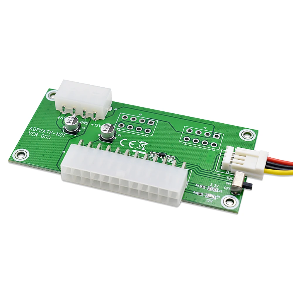 CHIPAL 5 шт. ATX 24PIN к 4PIN Molex источник питания синхронизация стартовый удлинитель