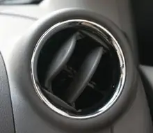 ABS Chrome car accessories styling for Nissan Sunny 2011-2016 Car conditioner air Outlet decoration Cover Trim ABS Chrome car accessories styling for Nissan Sunny 2011-2016 Car conditioner air Outlet decoration Cover Trim