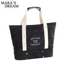 Мечта Мары Для женщин Дорожная сумка большая емкость холст Многофункциональный молнии Для женщин Сумка повседневный тренд Для женщин сумка для хранения