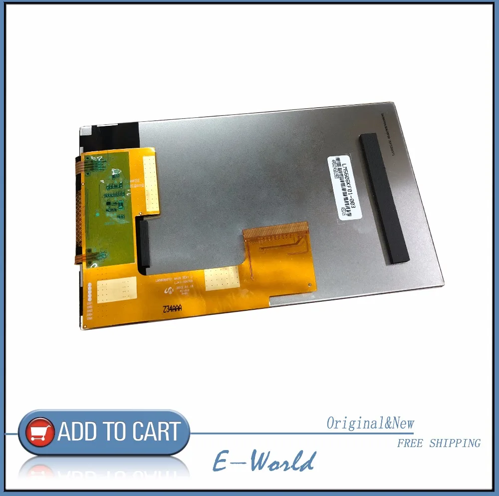 

Original 6inch LCD display with touch screen digitizer LMS606KF01-002 LMS606KF01 LMS606KF01-003 for TomTom Sat Nav GPS
