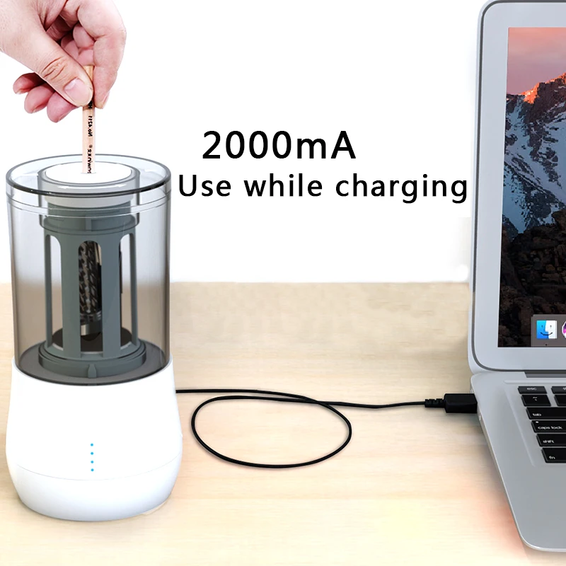 

Electric Pencil Sharpener Multifunction Automatic Art Learning Sketch Pencil Electronic Sharpener