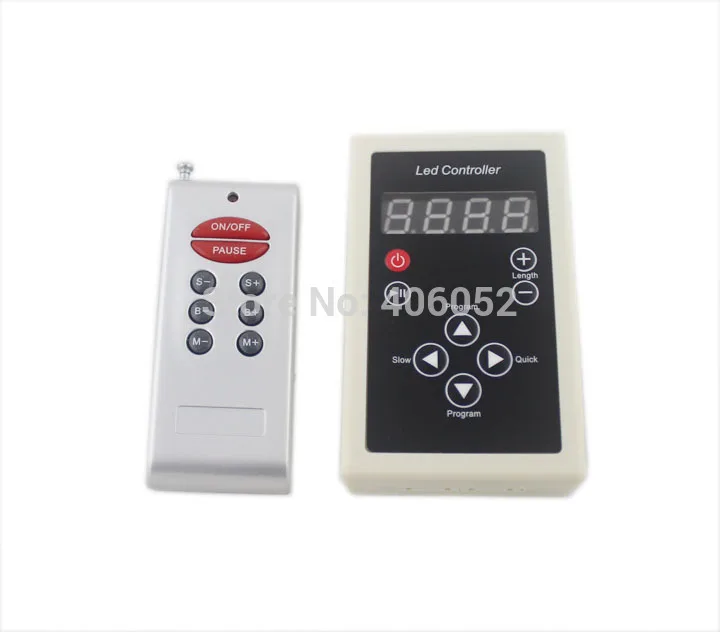 

5V 2801 RGB LED Controller Digital Magic Dream Color RF Remote Controller For WS2801 LED Light Strip DC5V 12v 24v