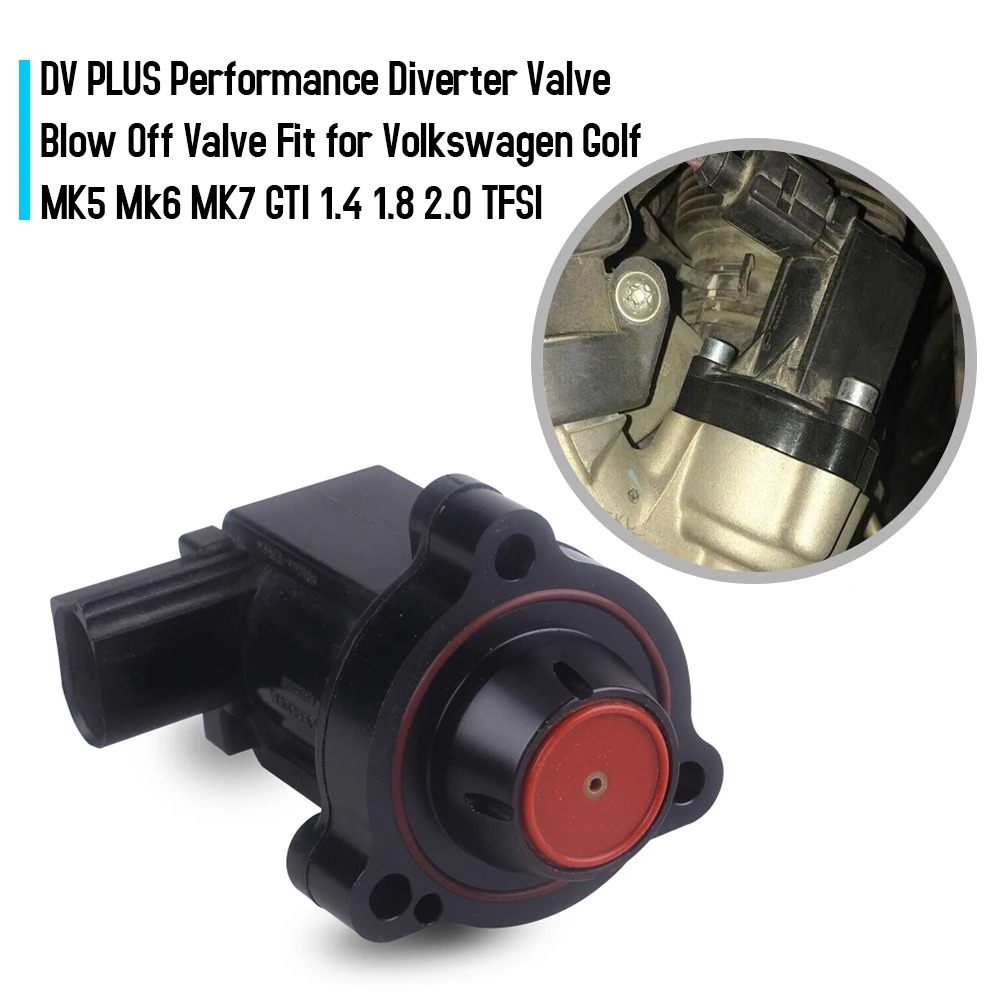 

Fit for VW Golf MK5 Mk6 MK7 1.4 1.8 2.0 TFSI Performance Diverter Valve Blow Off Valve