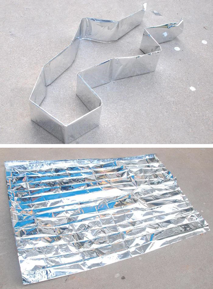 Waterproof Emergency Survival Foil Thermal First Aid Rescue Blanket 2 PCS 83 x 62 inch / 210 x 160 cm