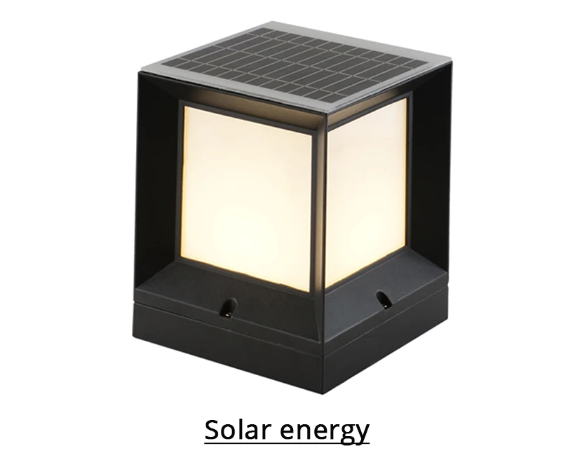 Preto à Prova Conduziu a Lâmpada de Iluminação do Jardim do Pátio ao ar Livre com Sensor para a Decoração do Assoalho Casa de Campo Nórdico Branco Água Solar Rua Ip44 d' 25 Do Jardim Do Pátio Ao Ar Livre